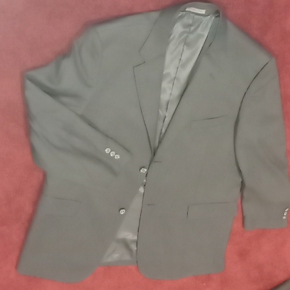 Zandello Mens Pin Stripe Blazer